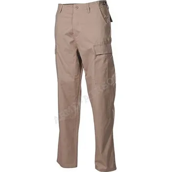 Kalhoty BDU rip-stop PÍSKOVÉ - MFH Velikost: M Maskáče