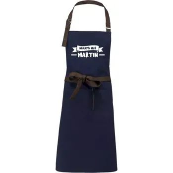 Kuchyňská zástěra Zástěra Kariban Vintage Nejlepší muž se jménem