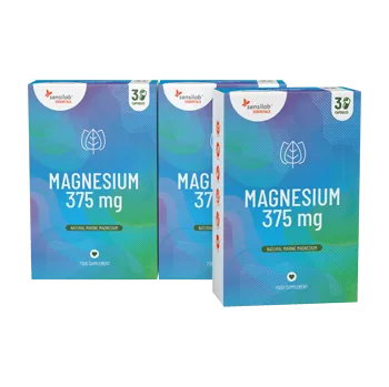 Zdraví Essentials Magnesium vysoká dávka 375 mg – Vegan, 90 kapslí