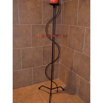 Svícen Kovový svícen Vlnovka velká