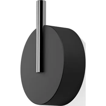 Věšák Decor Walther, Háček na ručníky Stone L chrom-černý - Formadore