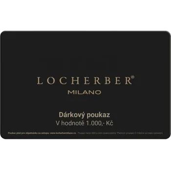 Dárkový potravinový koš Dárkový poukaz LOCHERBER MILANO, 1000,- kč