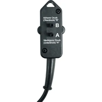 GREISINGER GMSD 2,5MR K51 Plastový snímač diferenčního a relativního tlaku k přístrojům GMH 51xx, s připojením pro hadice ø 6 mm