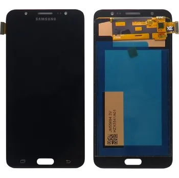 Náhradní díl pro mobilní telefon Samsung Galaxy J7 2016 (SM-J710F) Displej Černý TFT + Dotek