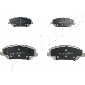 Brzdová destička Sada brzdových destiček, kotoučová brzda ASHIKA GROUP 50-0H-H25