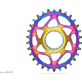 Převodník na kolo Převodník AbsoluteBlack OVAL XTR M9100 DM 36T rainbow