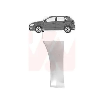 Blatník karosérie Blatník VAN WEZEL 5829155