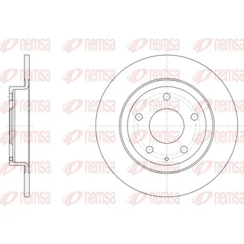 Brzdový kotouč Brzdový kotouč REMSA 61519.00