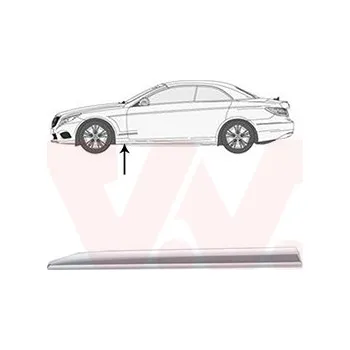 Blatník karosérie Ozdobná / ochranná lišta, blatník VAN WEZEL 2942421