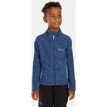 Chlapecká mikina Dětská fleecová mikina Kilpi Alacant-J tmavě modrá 110