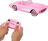 RC model auta Hot Wheels RC Barbie Corvette růžové/bílé