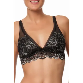 Souprava dámského spodního prádla Podprsenka bralette ANTINEA (CCC6562-02), Velikost 40, Barva černá