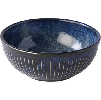 Jídelní miska RIDGED INDIGO 13 cm, 300 ml, MIJ - doprava zdarma od 2999 Kč