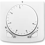 ABB Tango Termostat otočné ovládání, ovládání elektrického vytápění, bílý 3292A-A10101 B