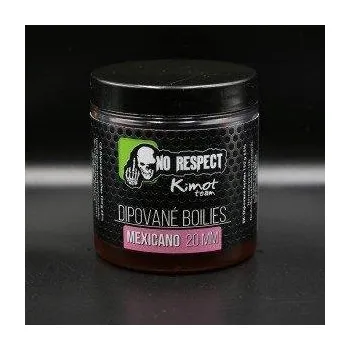 Boilies No Respect Pikant Dipované boilies Mexicano 15mm 150gr