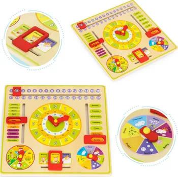 Dřevěná hračka Dřevěná výuková manipulační tabule Olfa