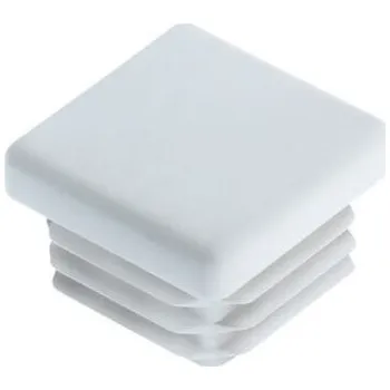 zátka čtvercová 40*40mm, jäkl 1-3mm E bílá