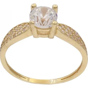 Prsten Zlatý prsten RRCV072, vel. 59, 2.6 g