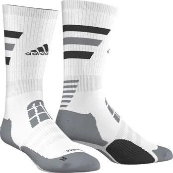 Pánské ponožky adidas M64570 vysoké sportovní ponožky bílé