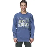 horsefeathers Pánská mikina chris sweatshirt (heather navy)