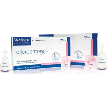 Antiparazitikum pro psa Allerderm spot-on pro střední a velké psy nad 10 kg 6x 4 ml