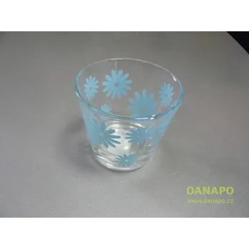 Sklenice DANAPO Zdobná koupelnová sklenice na zubní kartáčky...