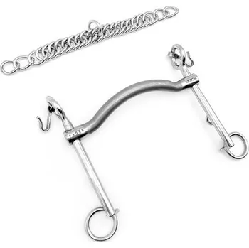 Udidlo pro koně FAGER Udidlo pákové nelomené Sweet Iron Charles Fager, délka ramen 5 cm 14,5 cm