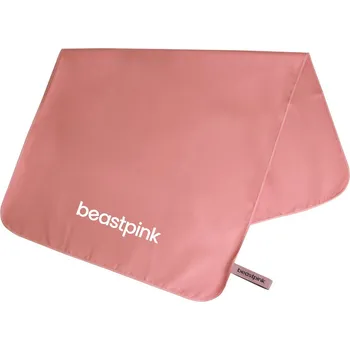 BeastPink Maxi sportovní ručník Pink růžová