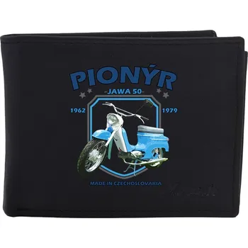 Peněženka STRIKER Luxusní kožená peněženka Jawa pionýr