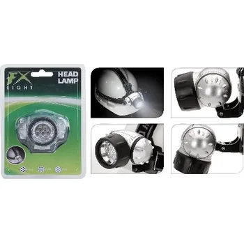 Čelovka čelovka 7LED 4,5W, 3 režimy svícení