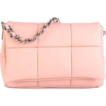 Kabelka ITALSKÉ Dámské kožené kabelky crossbody ružová Massima