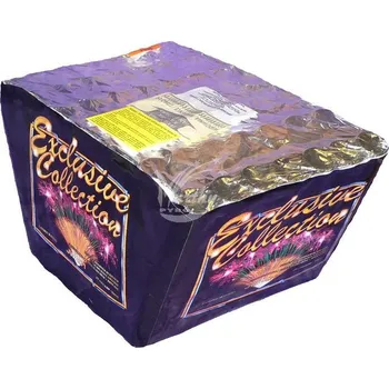 Zábavní pyrotechnika Kompakt Exlusive collection 49 ran vějíř - ohňostroj a pyrotechnika na jedno zapálení