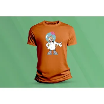 Chlapecké tričko Dětské bavlněné tričko Sandy. velikost 104 (3-4 roky) Oranžová