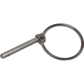 Matice Závlačka nerezová s kroužkem 4,5x28mm - nerez A2