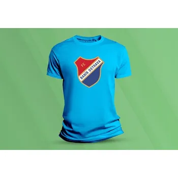 Chlapecké tričko Dětské bavlněné tričko Baník Ostrava. velikost 152 Azurová