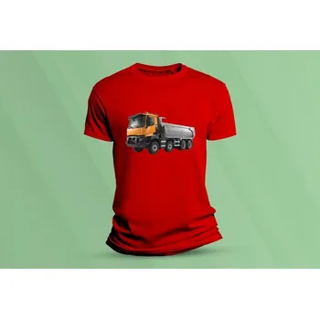 Dětské bavlněné tričko Renault Trucks 2. Červená velikost 152