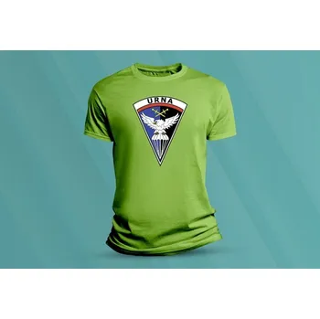 Dětské bavlněné tričko Erb Útvar rychlého nasazení. velikost S Lime