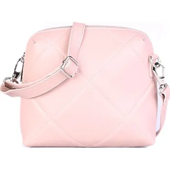 Kabelka ITALSKÉ Kvalitní dámské Vera Pelle kožené kabelky ružové Stanislava