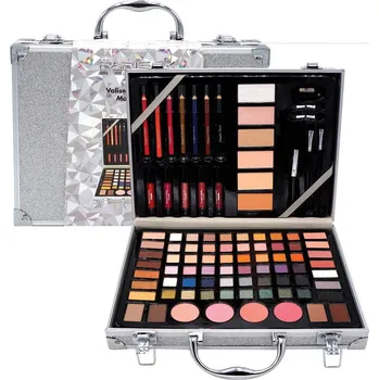 Paletka dekorativní kosmetiky Parisax Beauty Make-Up Set kosmetický kufřík s kompletním make-upem 80 ks