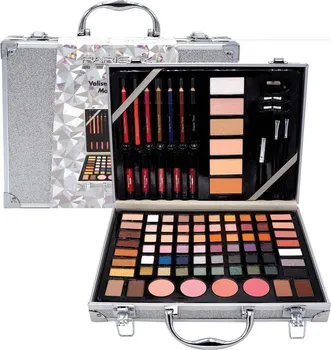 Paletka dekorativní kosmetiky Parisax Beauty Make-Up Set kosmetický kufřík s kompletním make-upem 80 ks