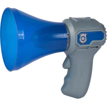 Simba Toys Policejní megafon modrý/šedý