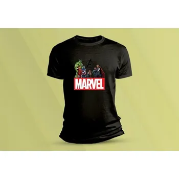 Bavlněné dětské tričkoAvengers 2 Černá velikost 116 (5-6 let)