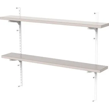 Zahradní domek DURAMAX Sada polic pro plastové zahradní domky DURAMAX 01000