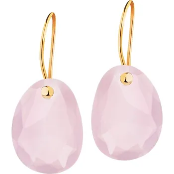 Náušnice Zlaté náušnice s terbiovým sklem - AP536-7474