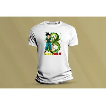 Chlapecké tričko Dětské tričko s potiskem Dragon ball Z Bílá velikost 128 (7-8 let)