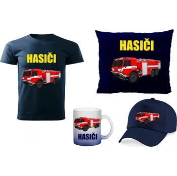 Dětsný nábytek Hasičské auto CAS 30 dárkový set (dětský dárkový set HASIČI)