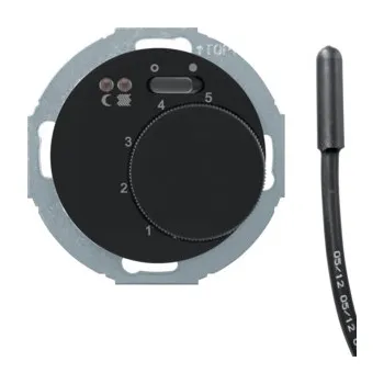 rozdělovač topení Termostat BERKER 1930/R.Classic černá 20342035