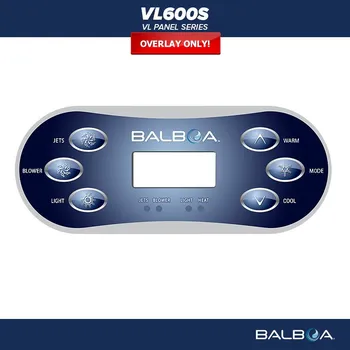 Balboa Water Group Balboa Ovládací panel VL600S - Polep/ nálepka - 11774