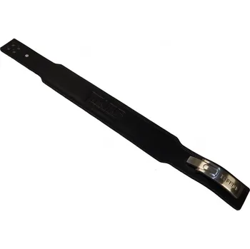 Opasek na cvičení TITANUS fitness Opasek s pákovou přezkou 10/8 z pravé kůže -černá XL