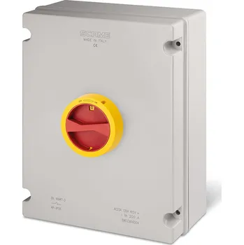 vypínač SCAME Spínač ISOLATOR-TP 160A 4P IP55 emergenc 590.EM16005
